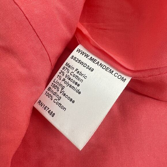 Me+Em Women's Camellia Pink Textured Shift Dress Size 12 - Picture 7 of 11